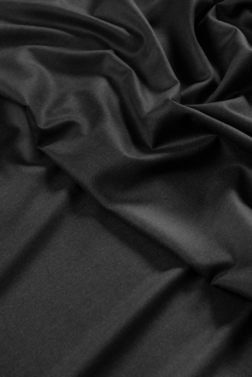 WeÅna kostiumowa ciemny szary melanÅ¼